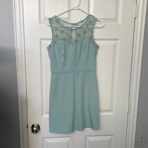 Lauren Conrad teal dress